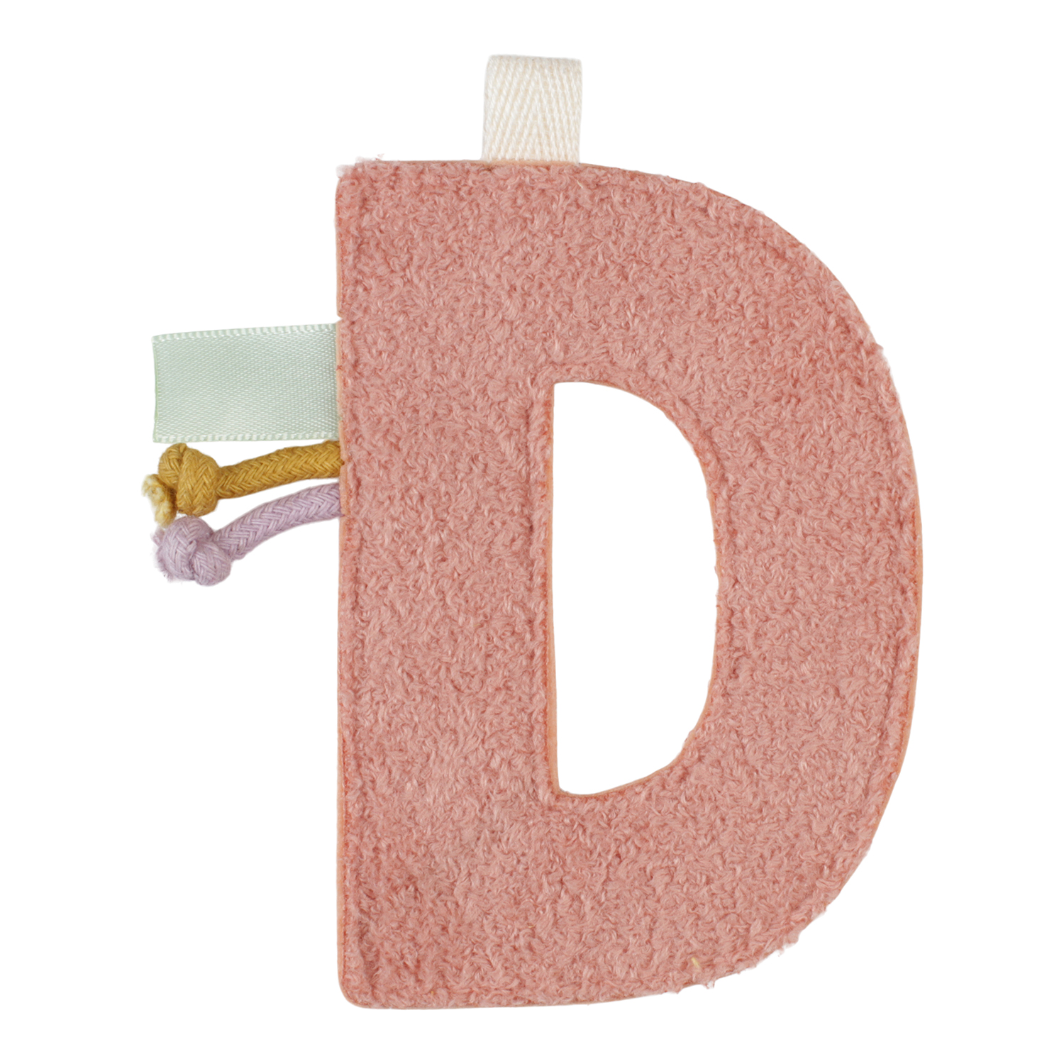 Anhänger Stoffbuchstabe "D" Anhänger Stoffbuchstabe "D"
