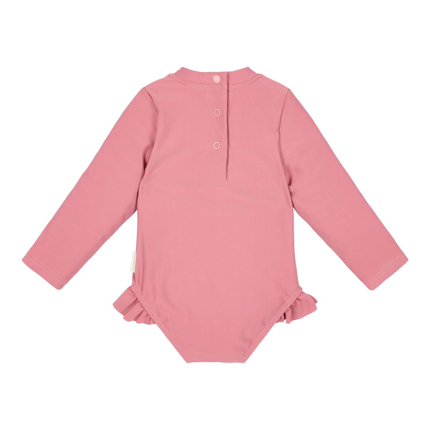 Badeanzug mit Rüschen langarm - Dreamy Pink rosa (Gr. 86/92)