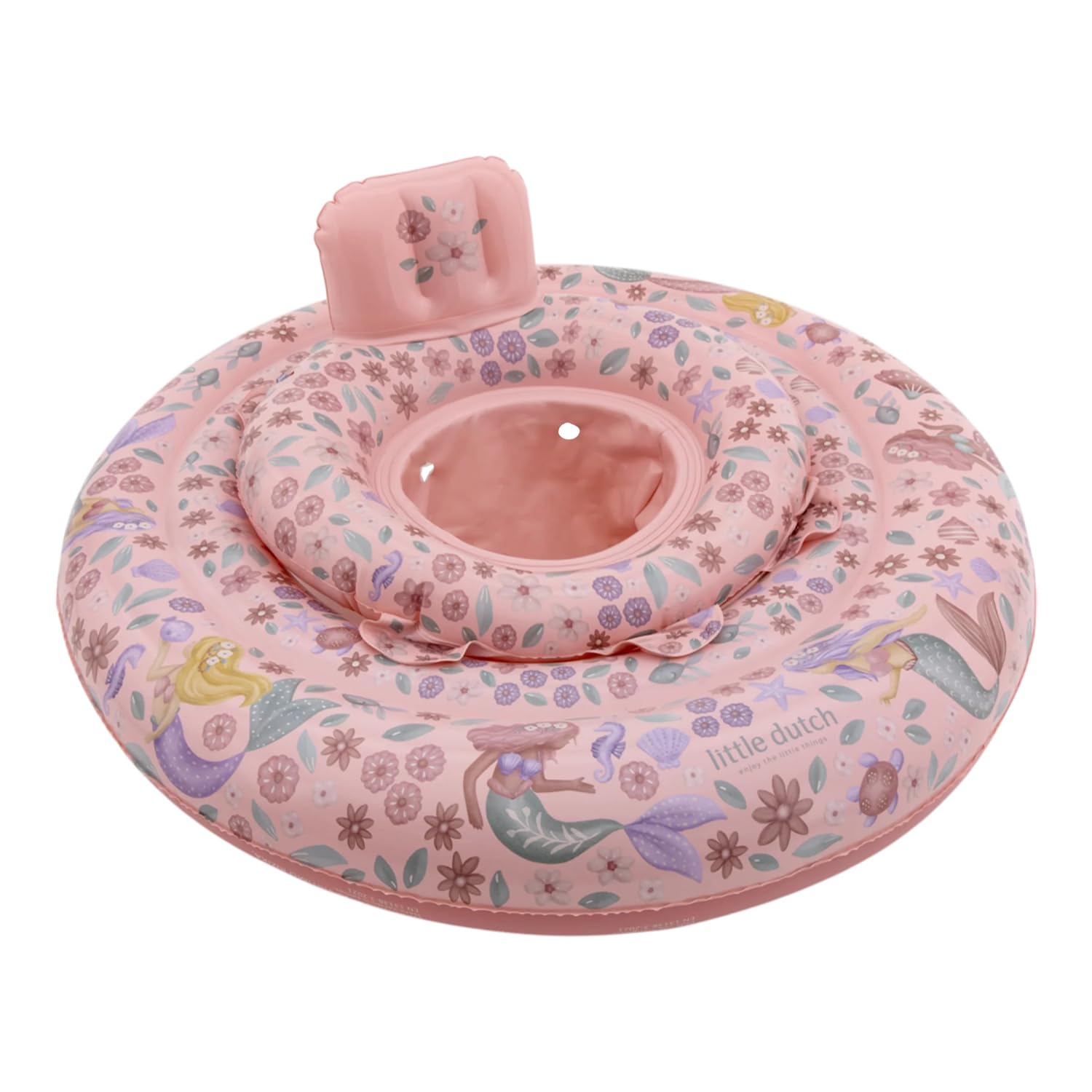 Schwimmring / Schwimmsitz für Babys - Dreamy Mermaid rosa