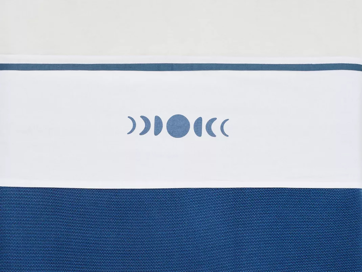 Kinderbettlaken Moonlight blau (120x150 cm)