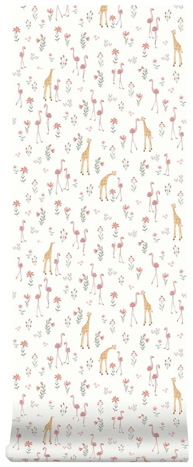 Tapete Blooming Safari - Safari Friends