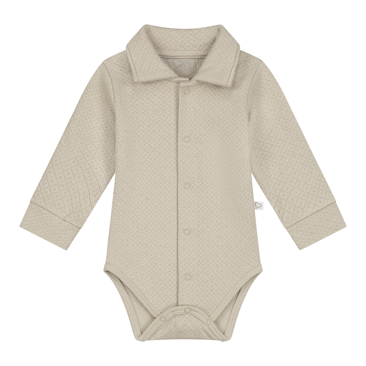 Body Noah langarm mit Kragen sand (Gr. 74/80) Body Noah langarm mit Kragen sand (Gr. 74/80)