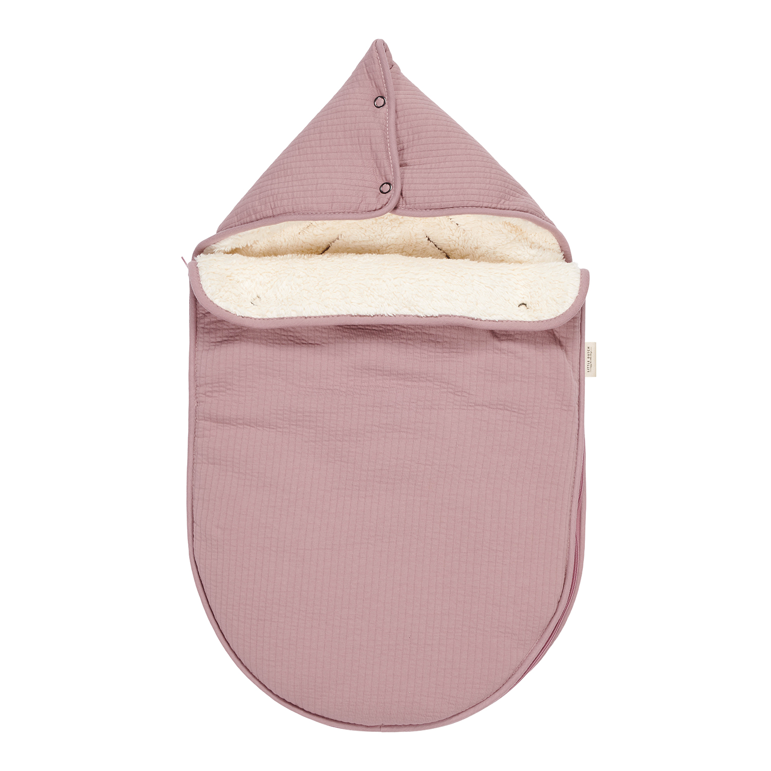 Fußsack für Babyschale Pure mauve