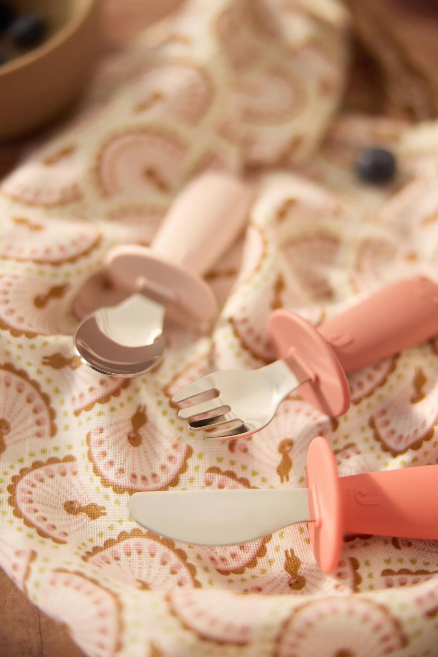 Kinderbesteck 3-teilig Blush Shades