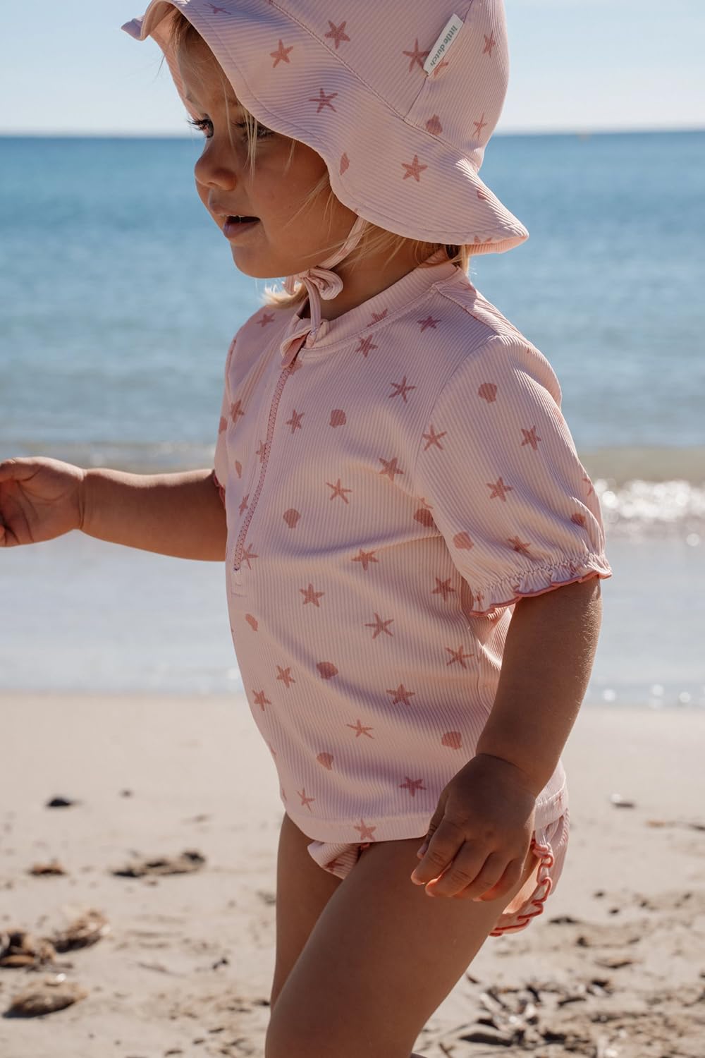 Sonnenhut - Dreamy Seashells rosa (Gr. 0-12 Monate)