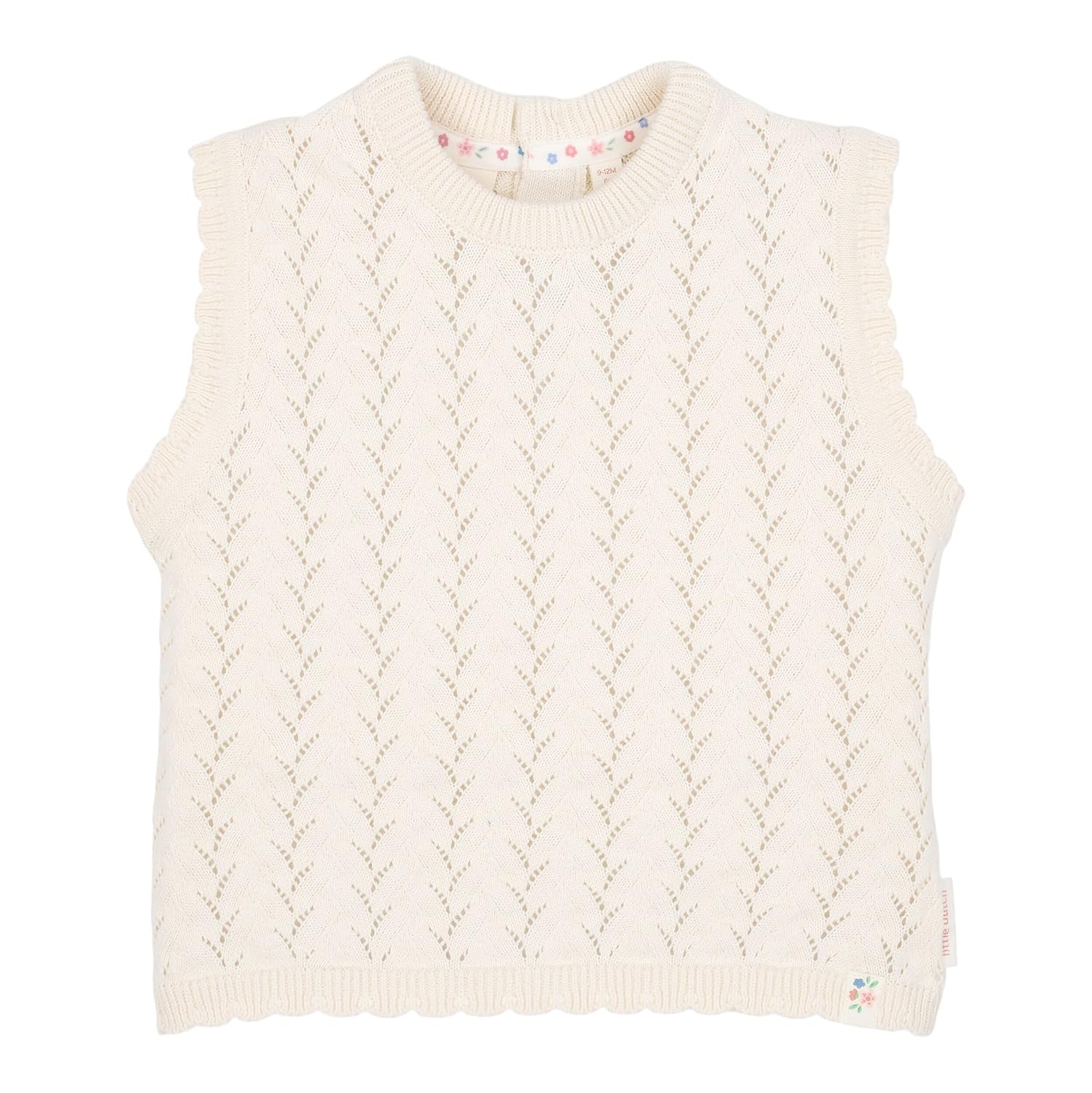 Top gestrickt - Fairy Garden creme (Gr. 74)