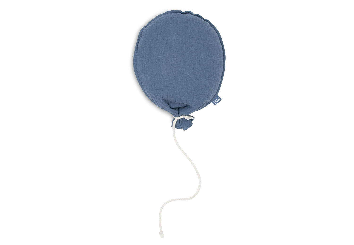 Wandekoration Stoffballon blau