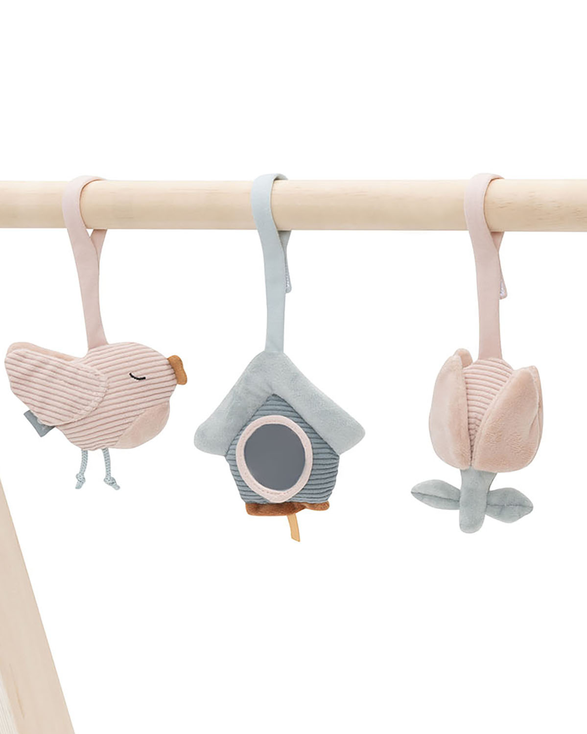 Anhänger für Baby-Gyms 3er Set - Lovely Birds