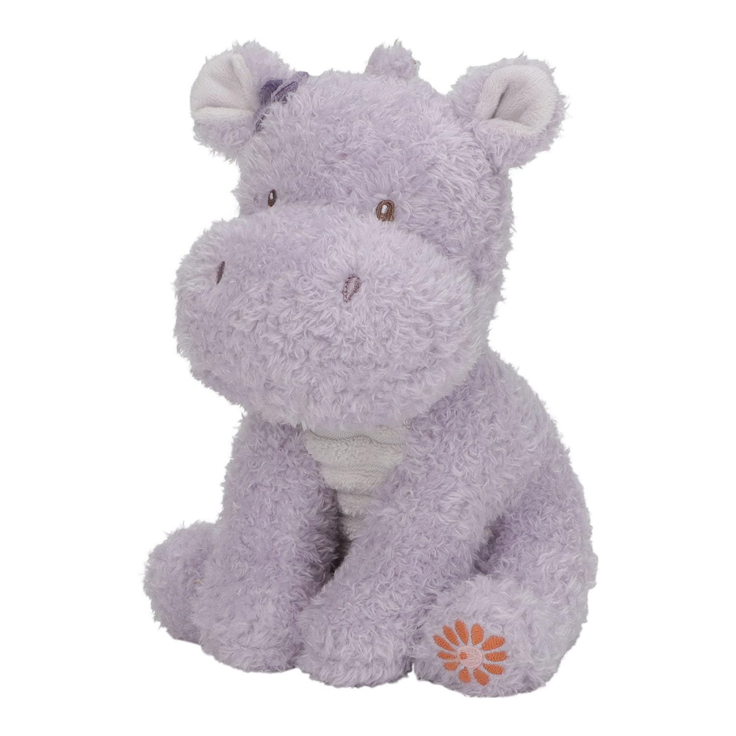Stofftier Kuscheltier Nilpferd - Safari Friends grau (18 cm)