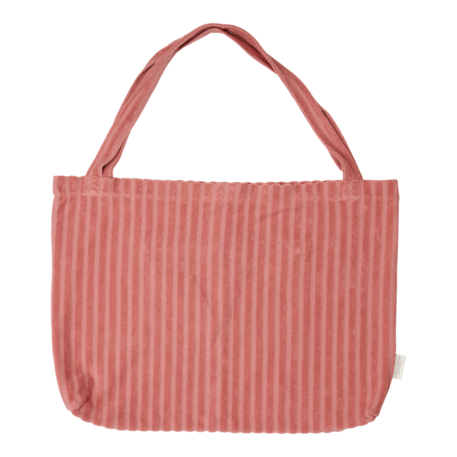 Strandtasche / Wickeltasche Frottee pink blush