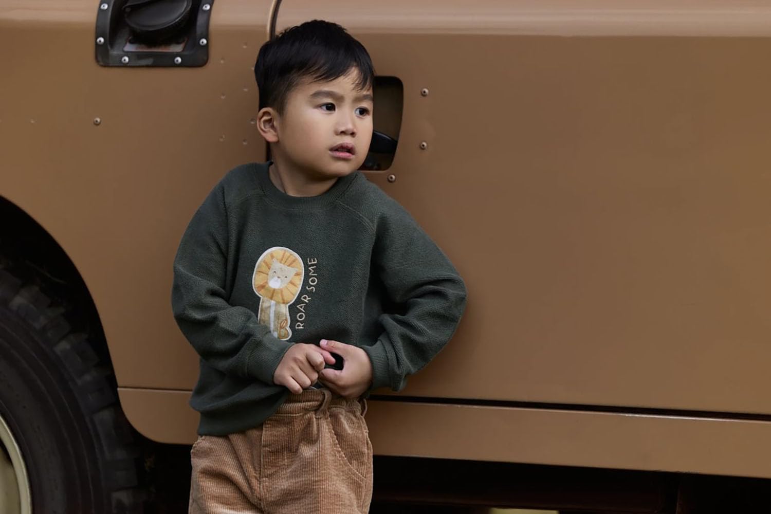 Long Sleeve Shirt / Pullover - Safari Friends grün (Gr. 74)