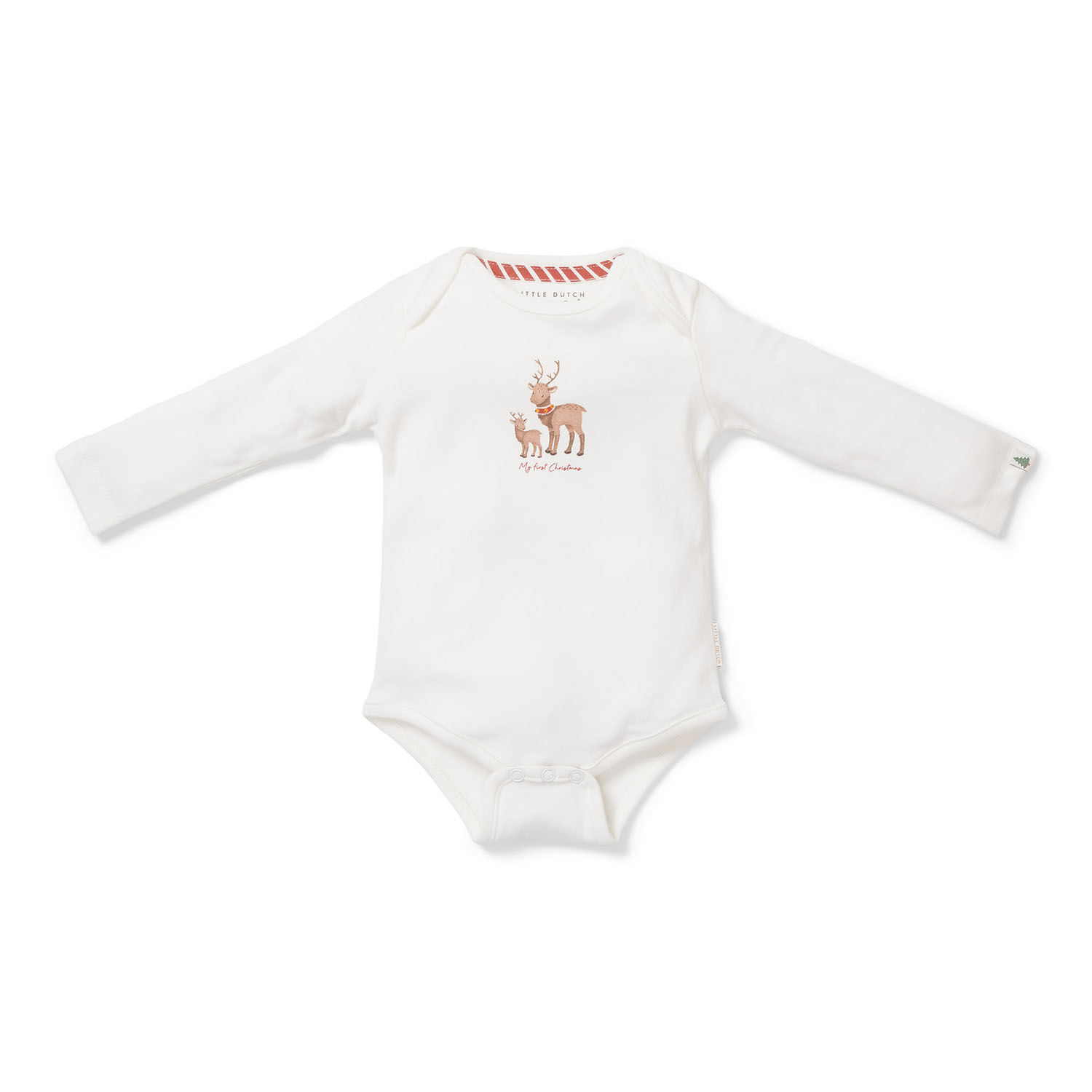 Body langarm My first Christmas weiß (Gr. 74/80)