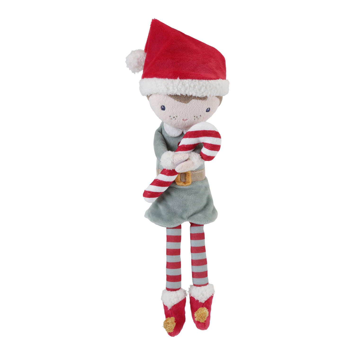 Stoffpuppe Jim - Weihnachten (35 cm) Stoffpuppe Jim - Weihnachten (35 cm)