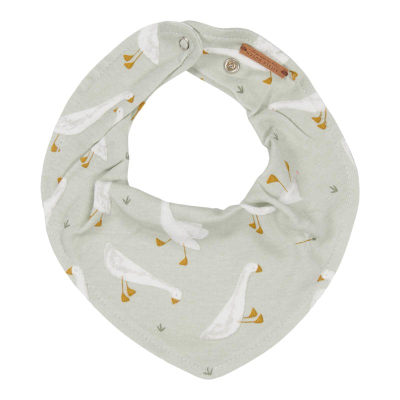 Bandana Lätzchen Halstuch Little Goose / Kleine Gans mint