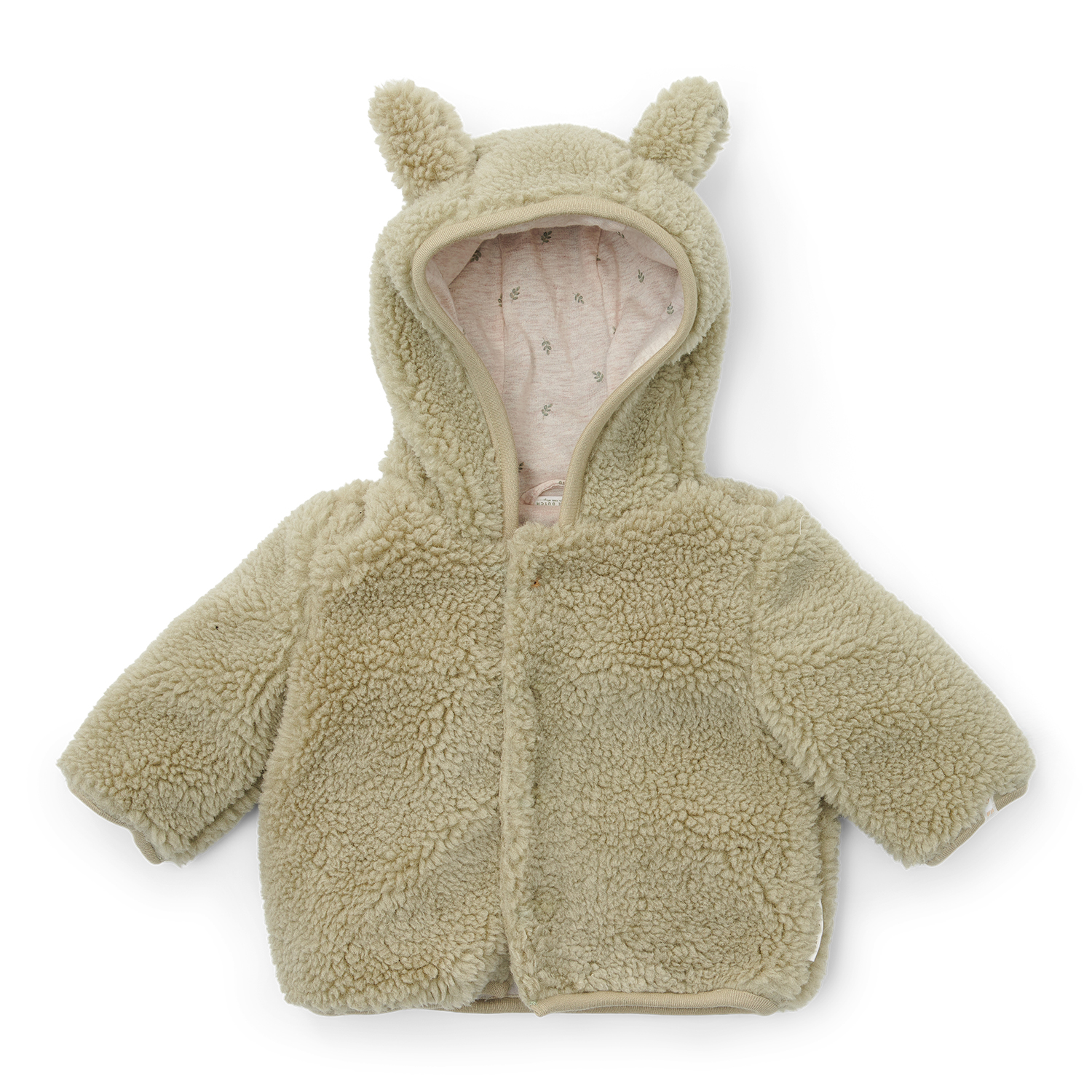 Jacke Teddyfell - Newborn Winter soft green (Gr. 50/56) Jacke Teddyfell - Newborn Winter soft green (Gr. 50/56)