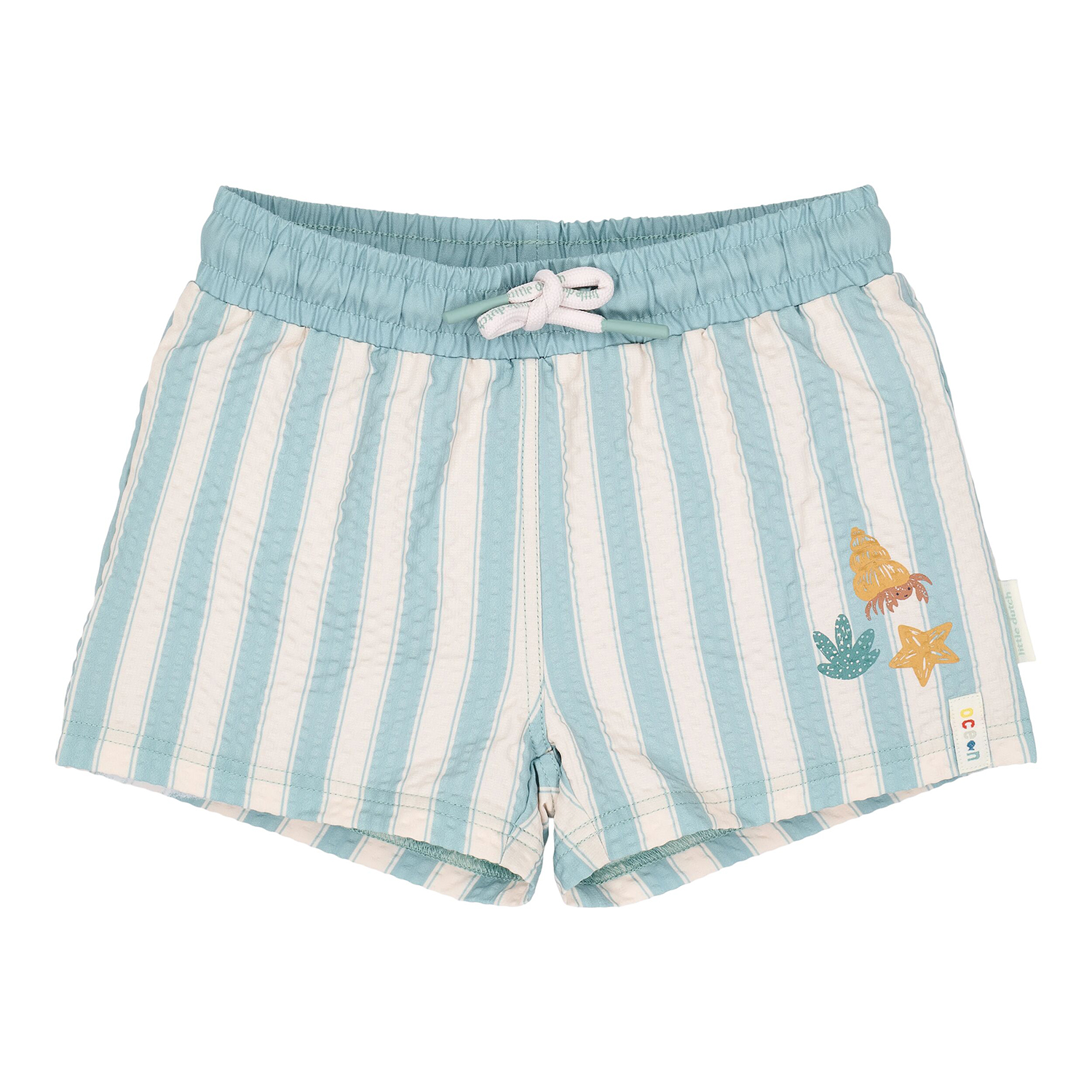 Badehose / Badeshorts - Ocean Surf Stripes grün / weiß (Gr. 74/80)