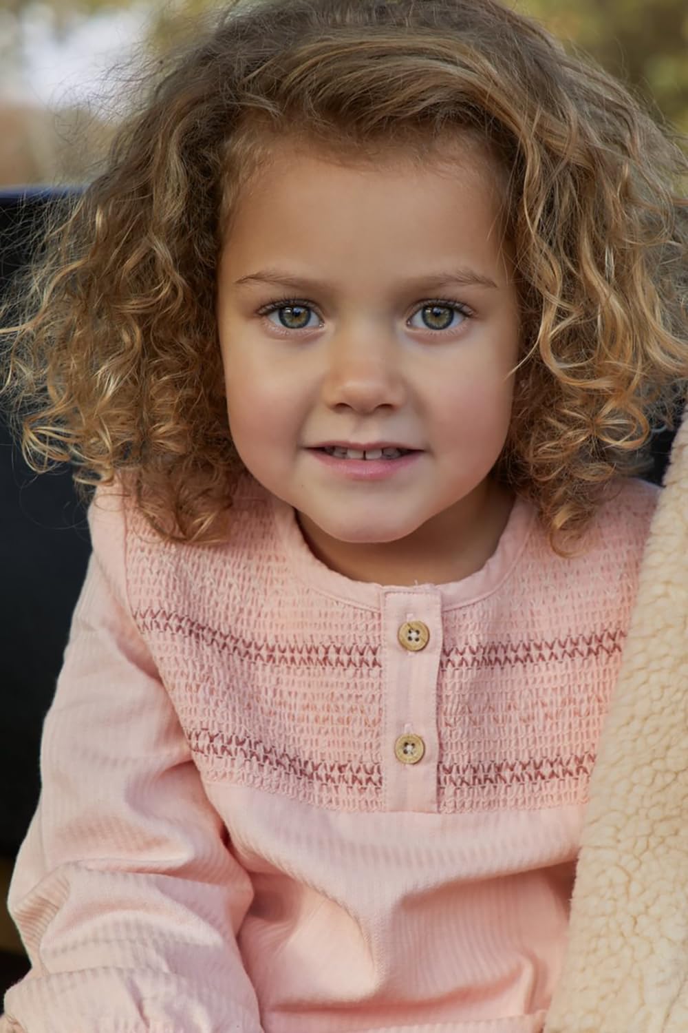 Bluse langarm Blush Pink - Safari Friends rosa (Gr. 74)