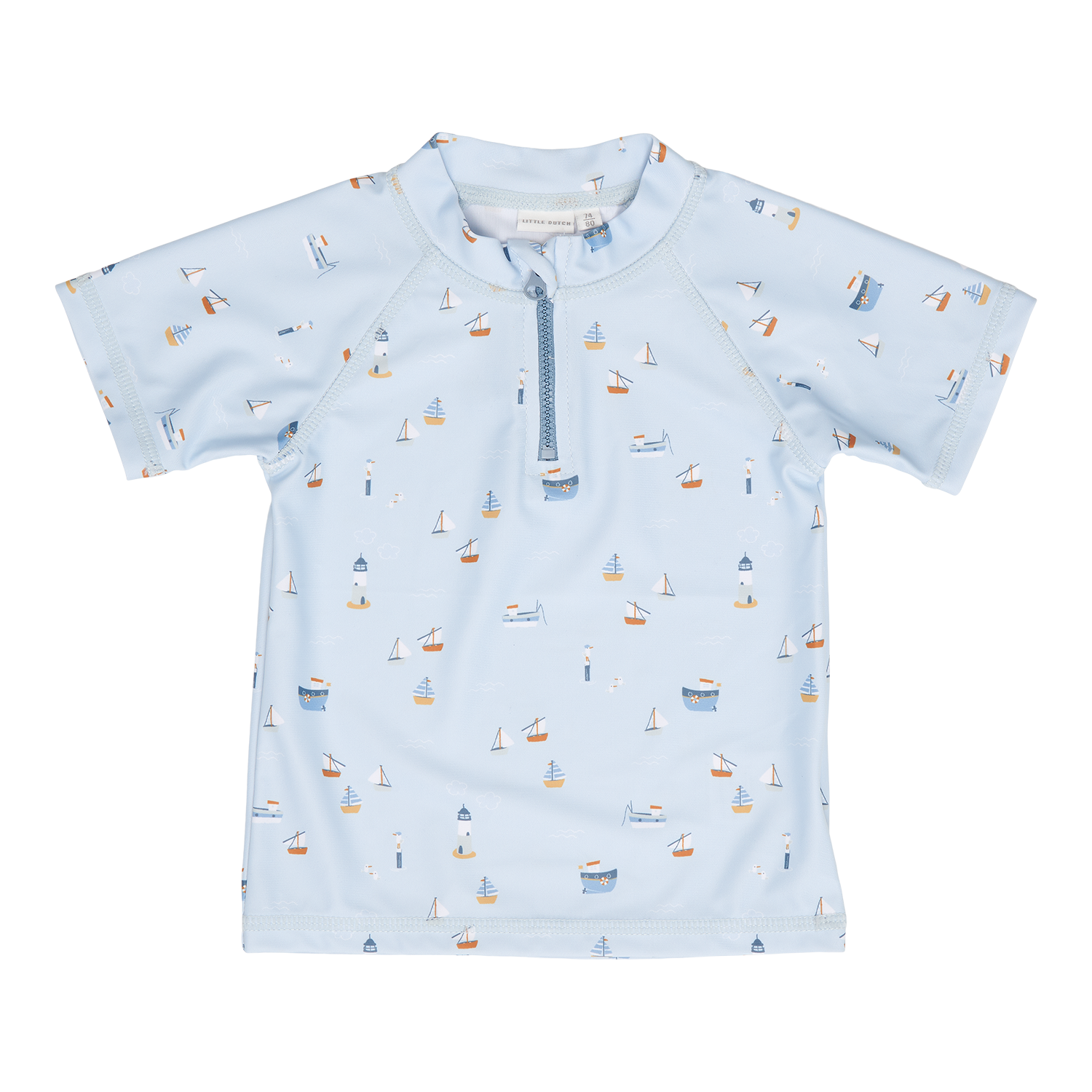 Schwimmshirt kurzarm - Sailors Bay blau (Gr. 62/68) Schwimmshirt kurzarm - Sailors Bay blau (Gr. 62/68)