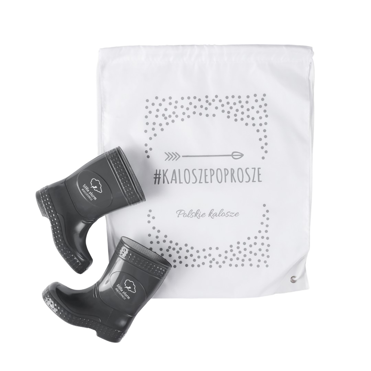 Gummistiefel / Regenstiefel Sweet Dreams Little Storm anthrazit (Gr. 25/26)