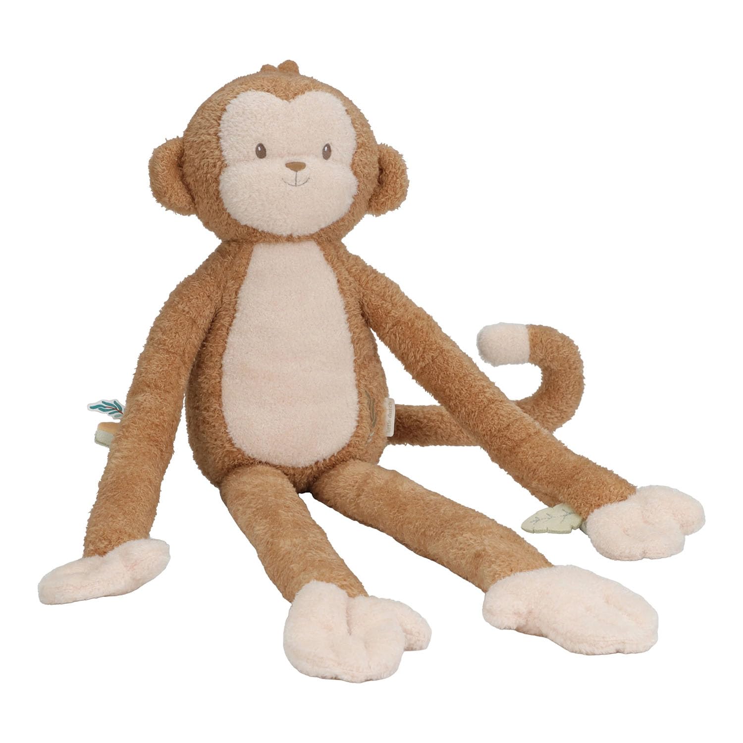 Stofftier Kuscheltier Affe XL - Safari Friends braun (80 cm)