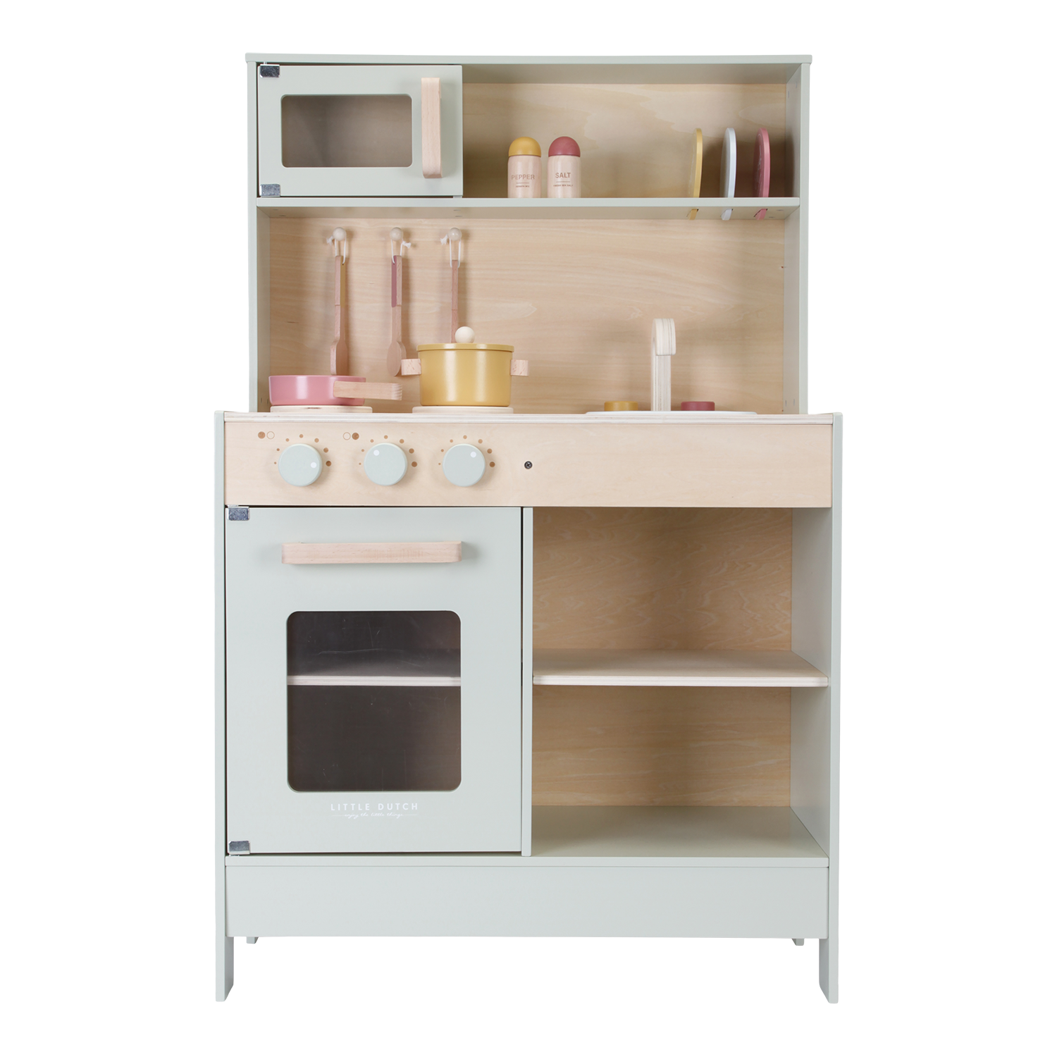 Holz Kinderküche inkl. Zubehör (FSC) - mint Holz Kinderküche inkl. Zubehör (FSC) - mint