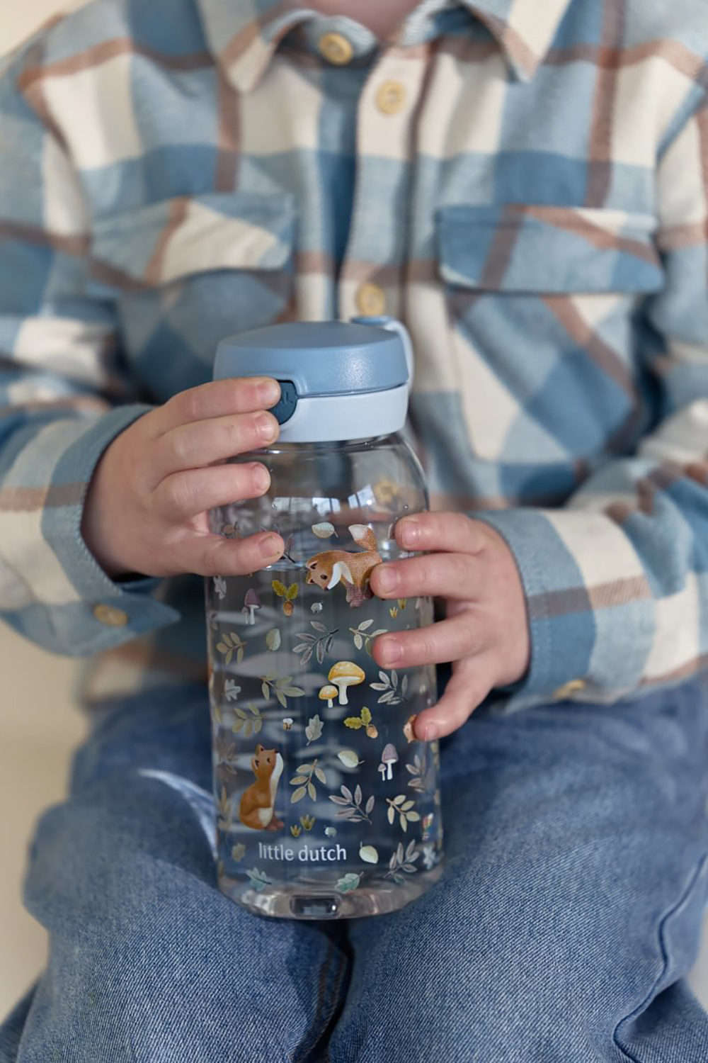 Trinkflasche mit Klappdeckel Campus - Forest Friends 600 ml