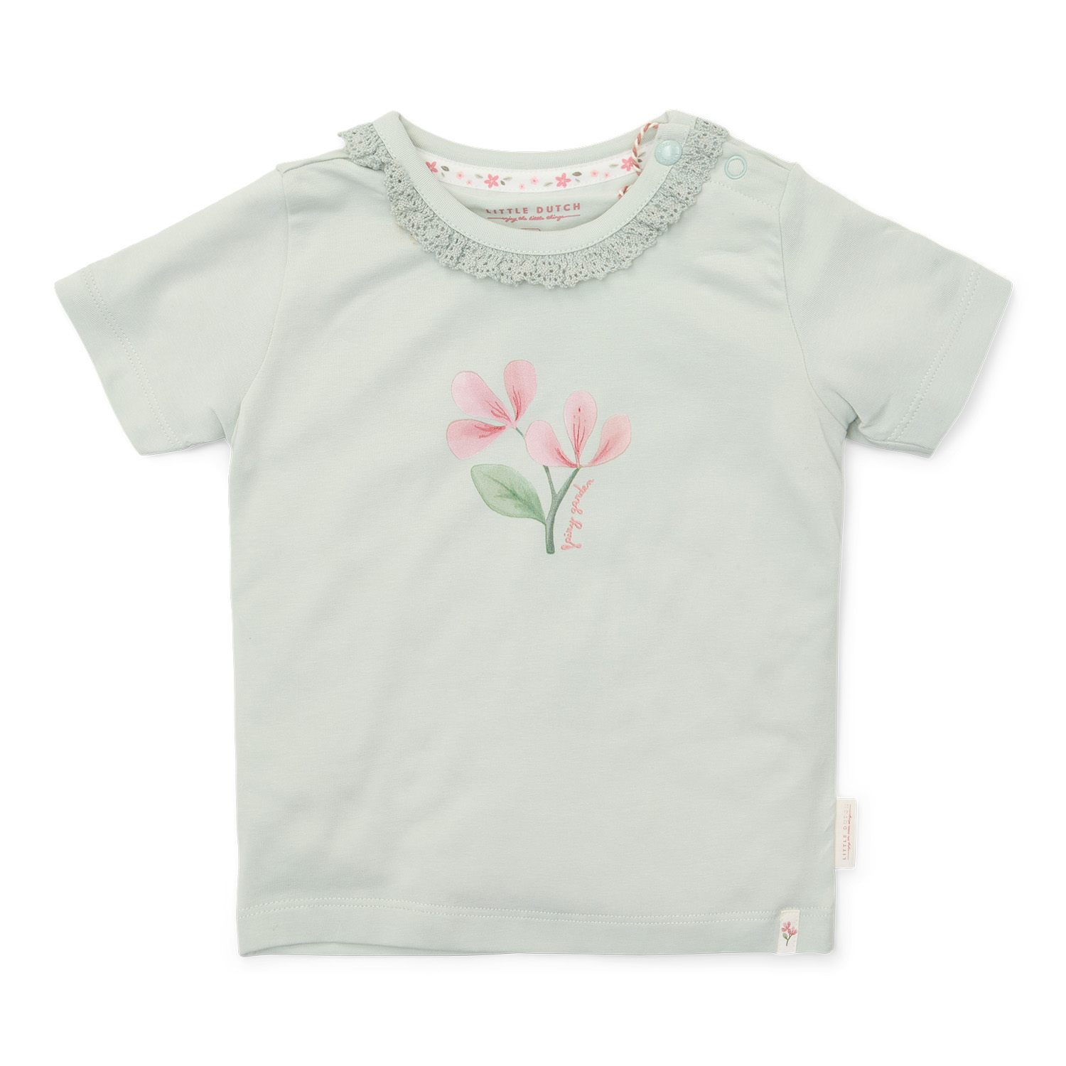 T-Shirt mit Rüschen - Fairy Garden mint (Gr. 74) T-Shirt mit Rüschen - Fairy Garden mint (Gr. 74)