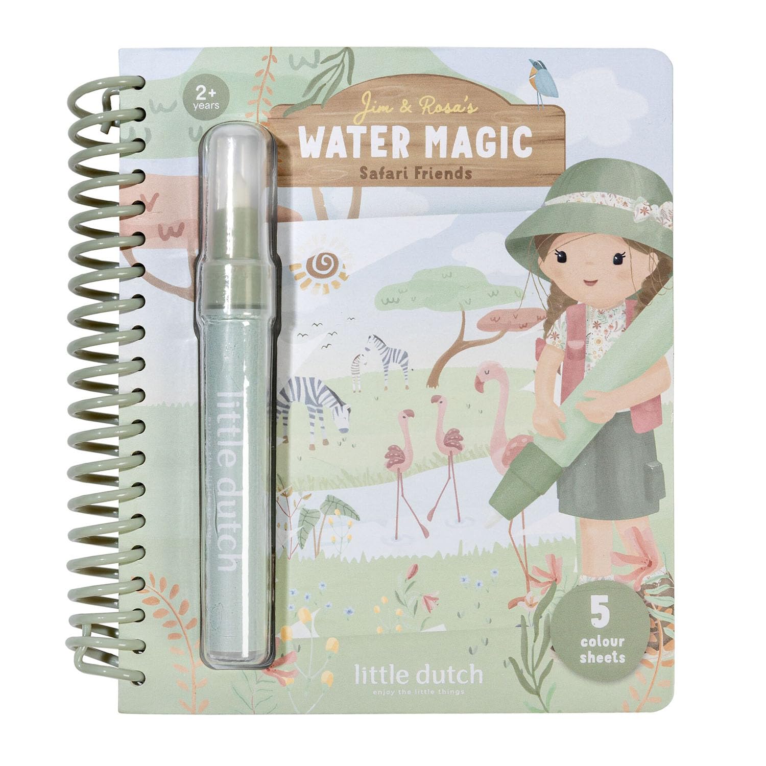 Buch Rosa's Water Magic - Safari Friends grün