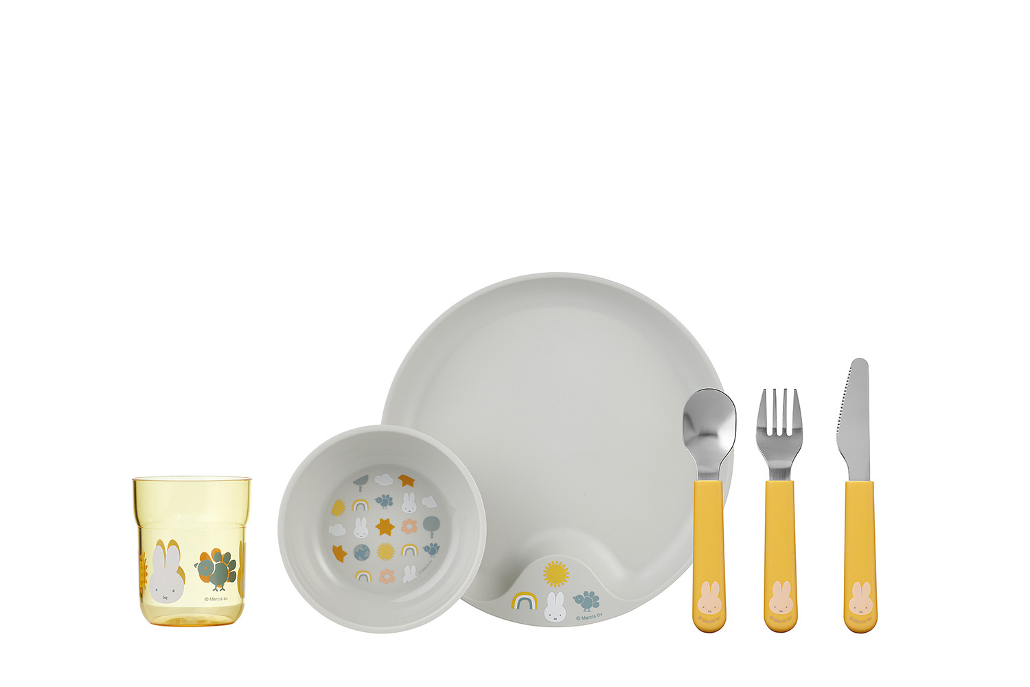 Kindergeschirr Set Mio 6-teilig Miffy explore