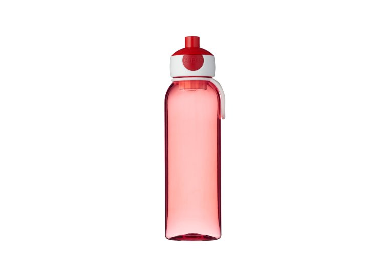 Wasserflasche Pop-up Campus rot 500 ml