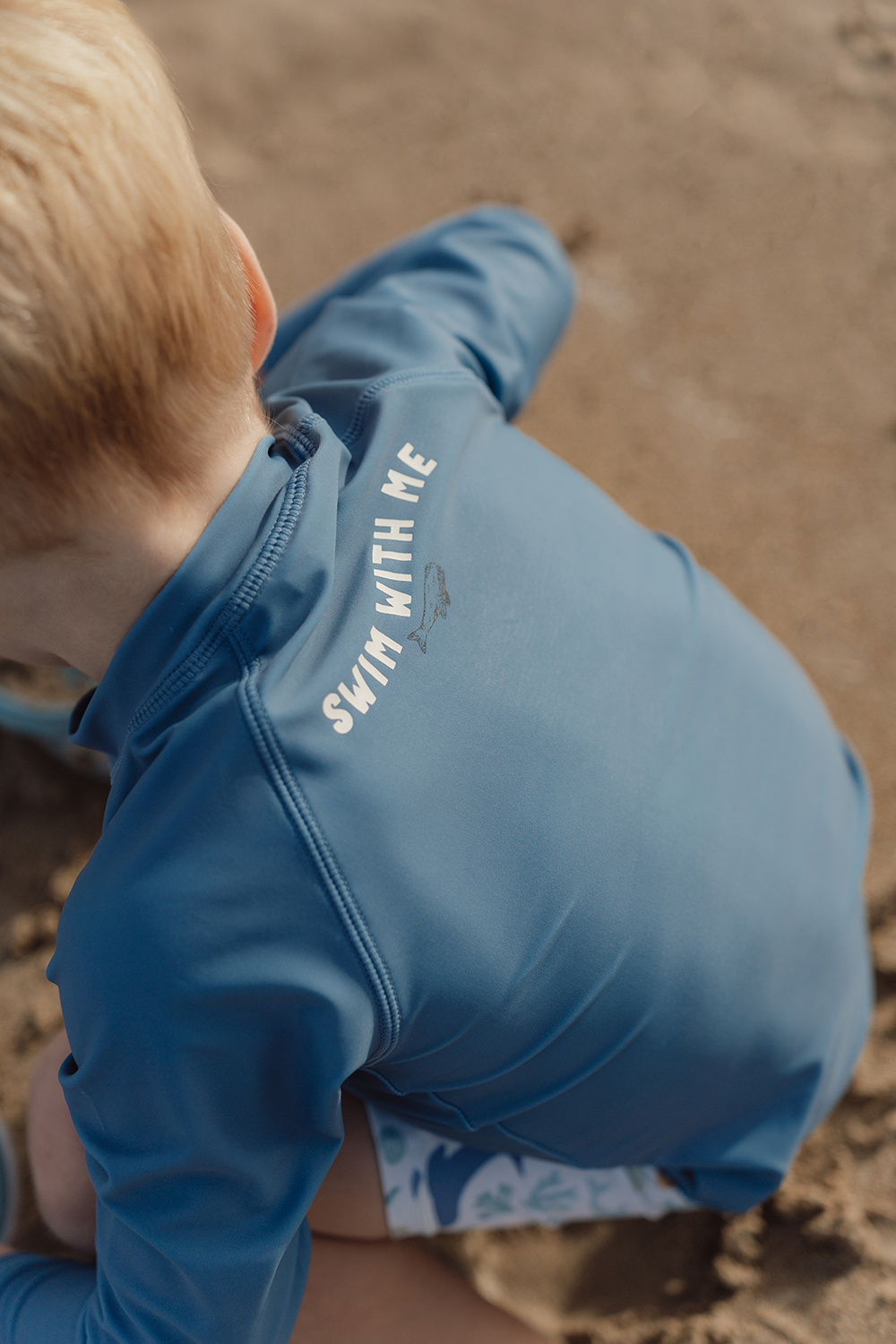 Schwimmshirt langarm Blue Whale (Gr. 74/80)