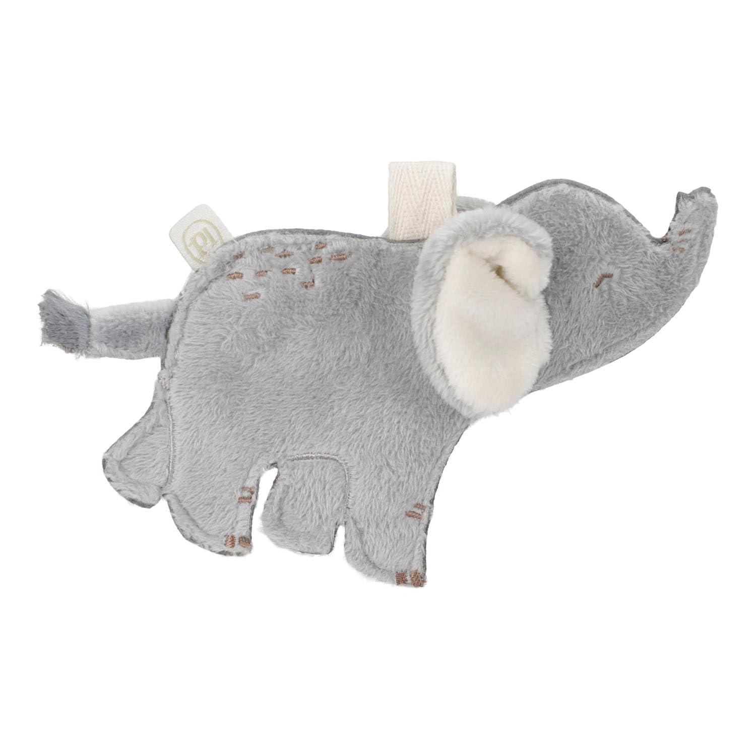 Stoffanhänger Elefant für Buchstabenkette - Safari Friends