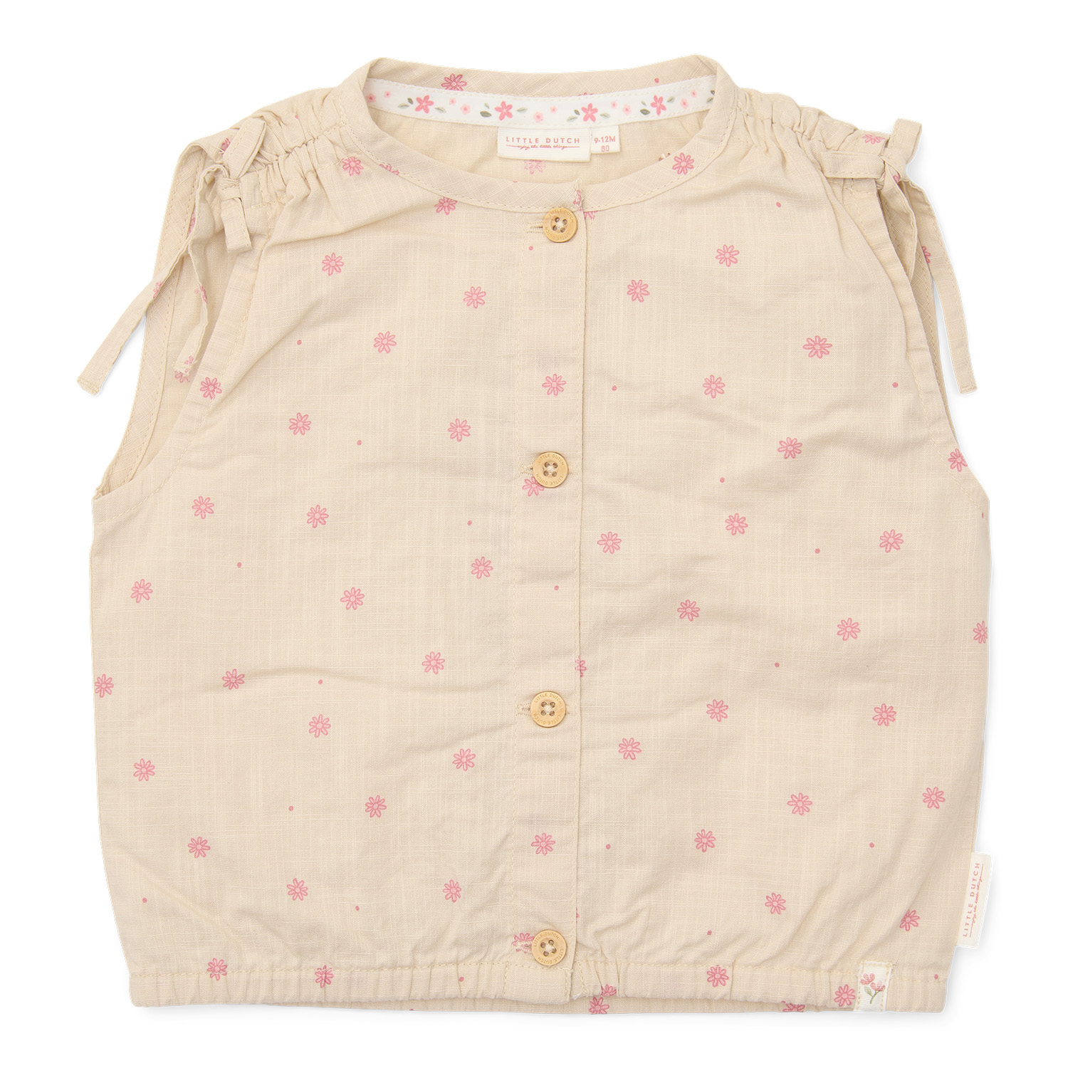 Bluse ärmellos - Fairy Garden sand (Gr. 74) Bluse ärmellos - Fairy Garden sand (Gr. 74)
