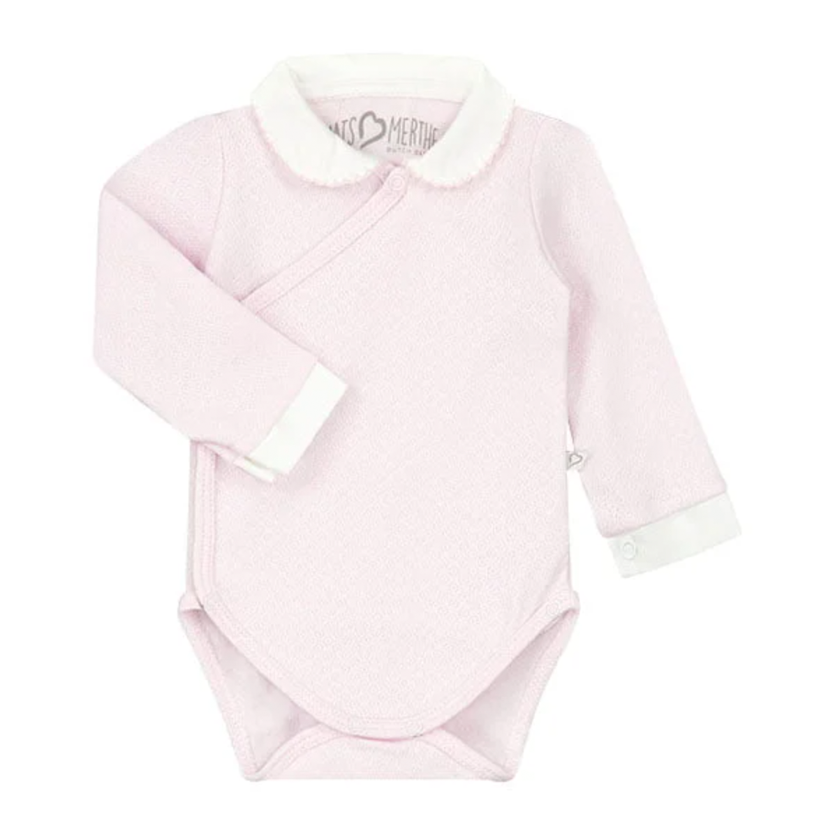 Body langarm mit Kragen rosa (Gr. 50/56) Body langarm mit Kragen rosa (Gr. 50/56)