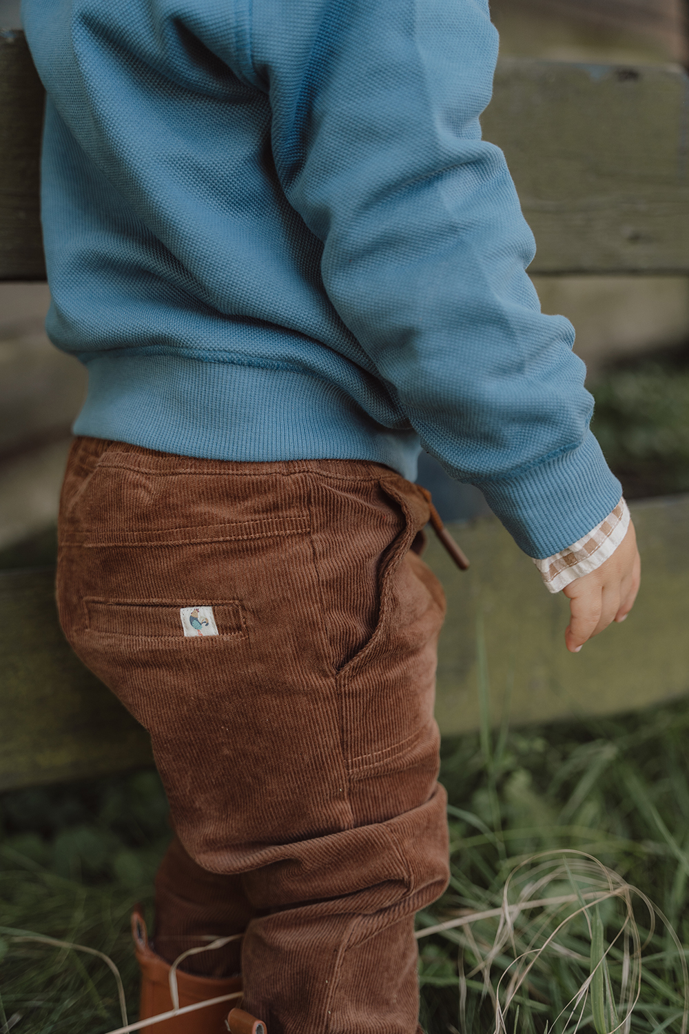Long Sleeve Shirt / Pullover - Little Farm dunkelblau (Gr. 80)