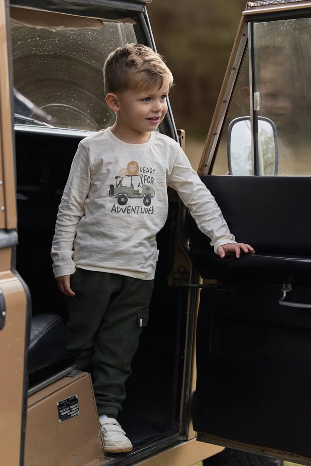 Cargohose Deep Olive - Safari Friends grün (Gr. 74)