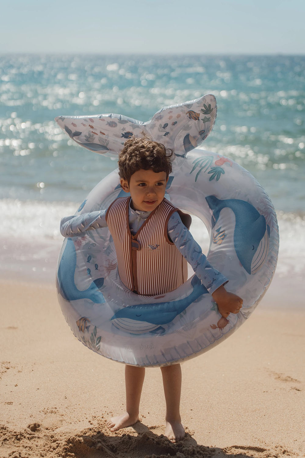Schwimmhilfe / Schwimmweste - Ocean World orange (2-3 Jahre)