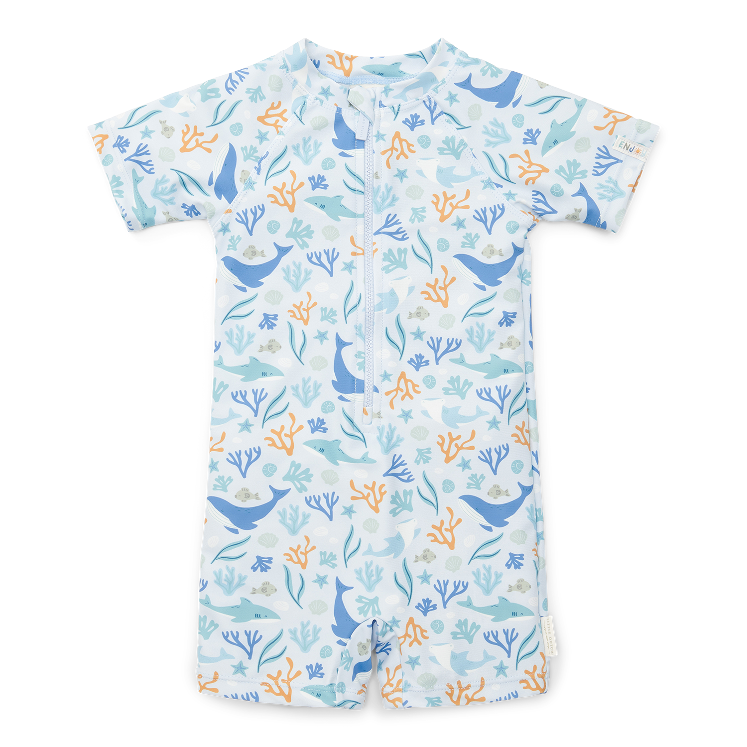 Schwimmanzug kurzarm - Ocean Dreams blau (Gr. 74/80)