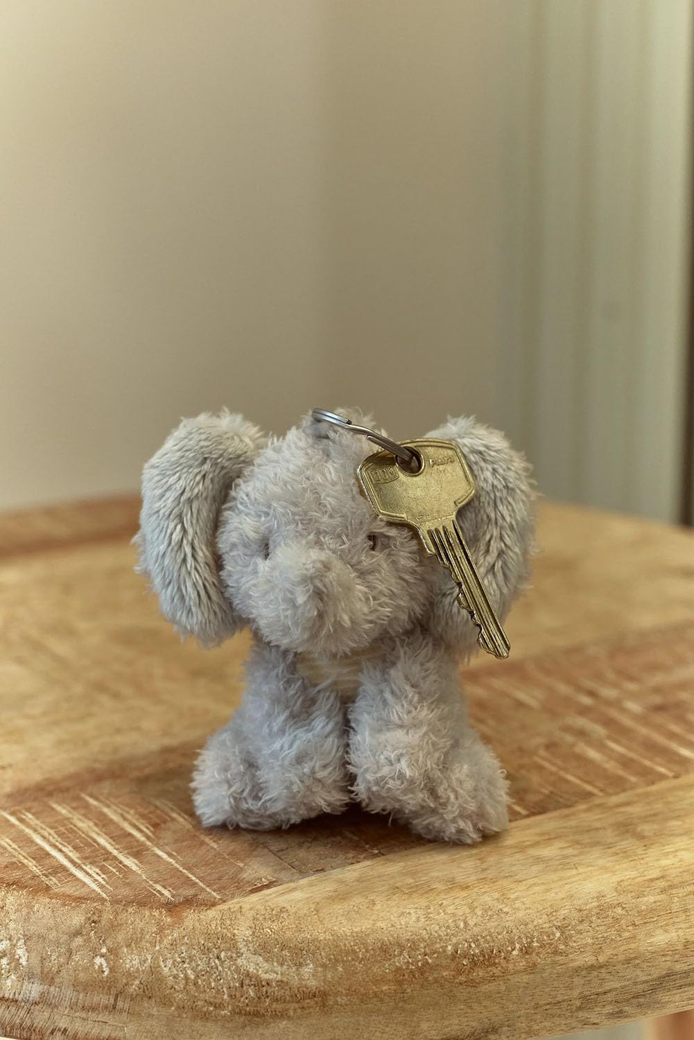 Schlüsselanhänger Elefant - Safari Friends grau