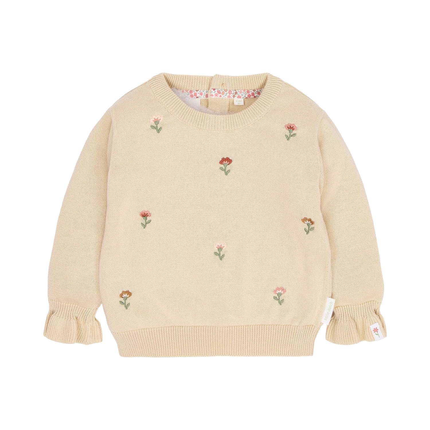 Long Sleeve Shirt / Pullover Strick Vanilla - Safari Friends beige (Gr. 74)