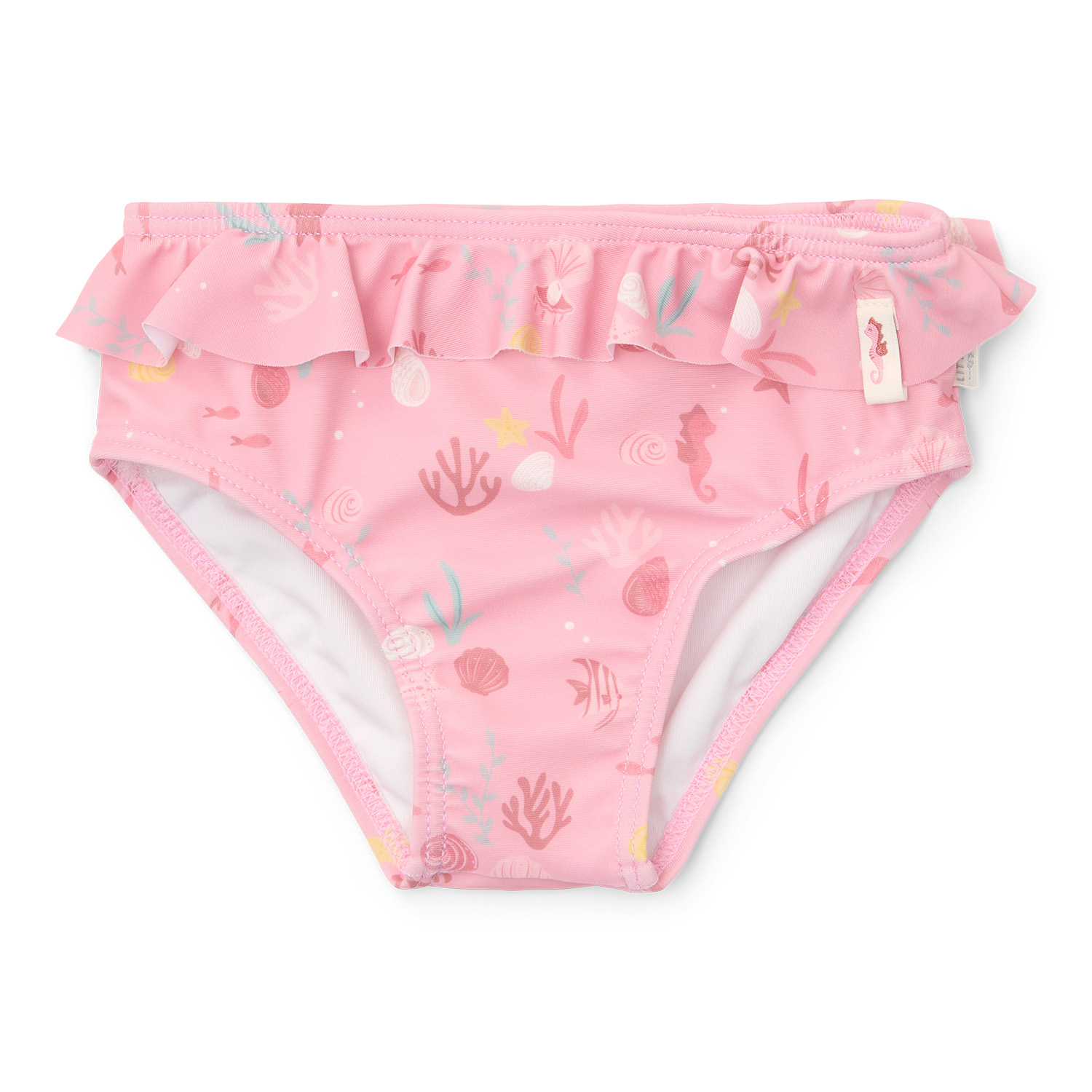 Badehose mit Rüschen - Ocean Treasures rosa (Gr. 62/68)