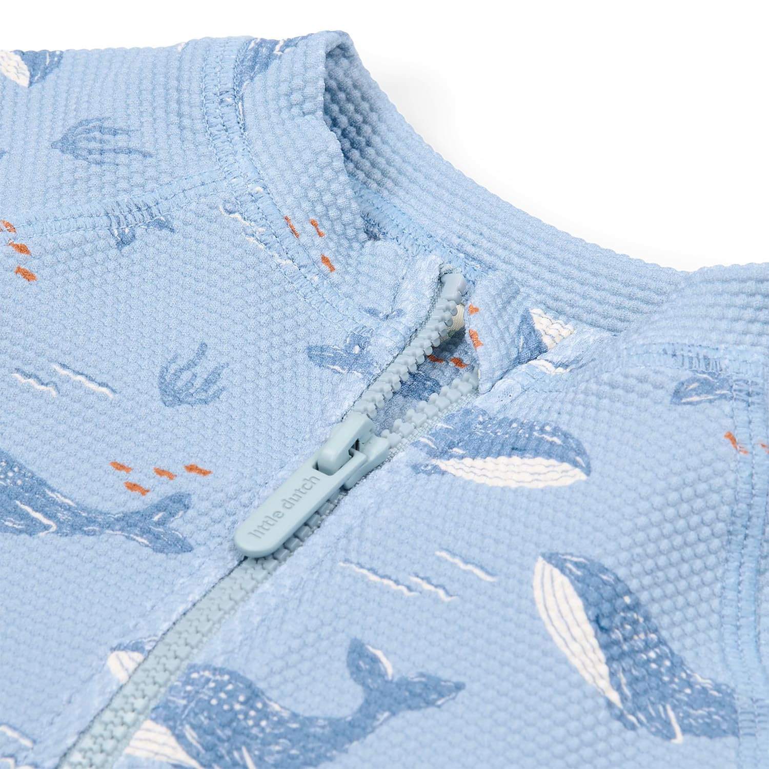 Schwimmshirt kurzarm - Ocean Splash blau (Gr. 62/68)