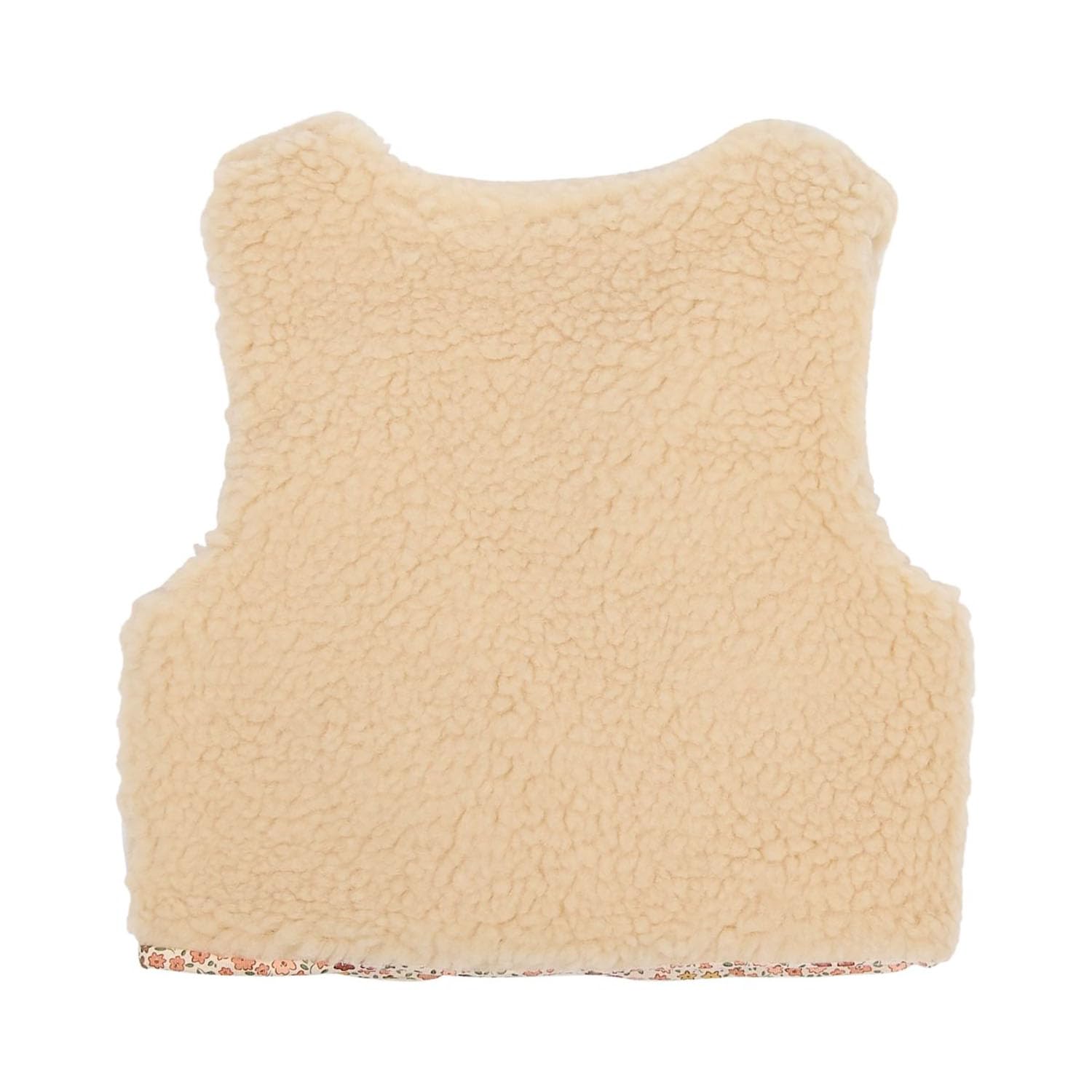 Weste Teddyfell Vanilla - Safari Friends beige (Gr. 86)