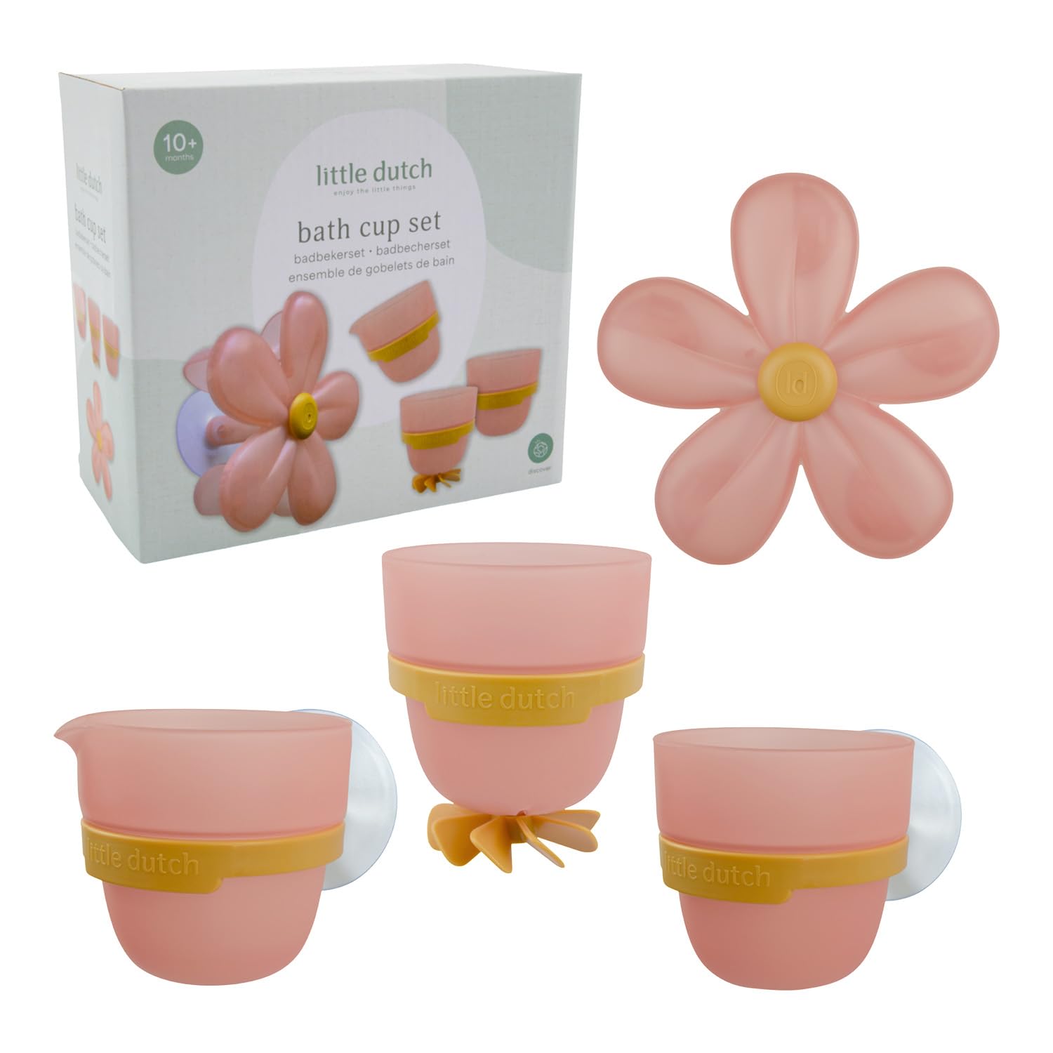 Badebecher Badespielzeug - Essentials rosa